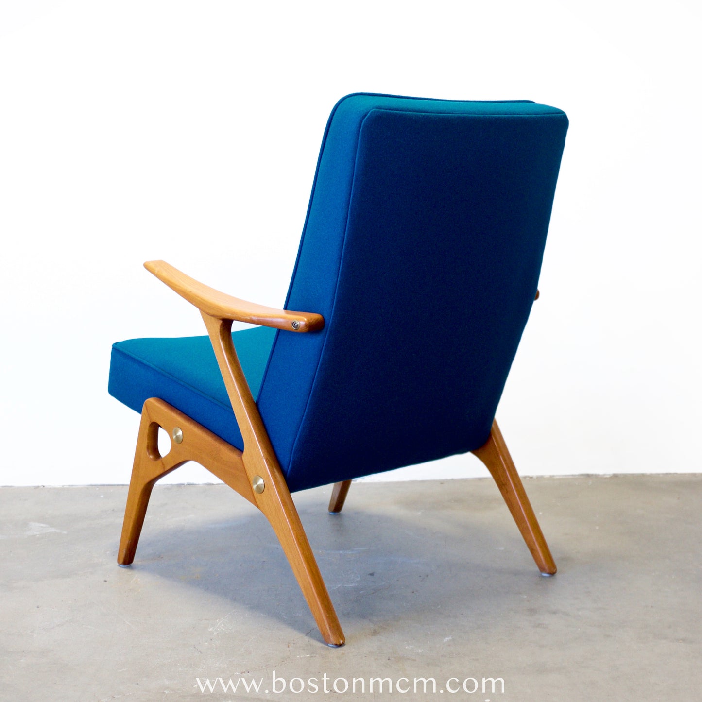 Bröderna Andersson Swedish Teak Armchair Designed by Inge Andersson - #A1502