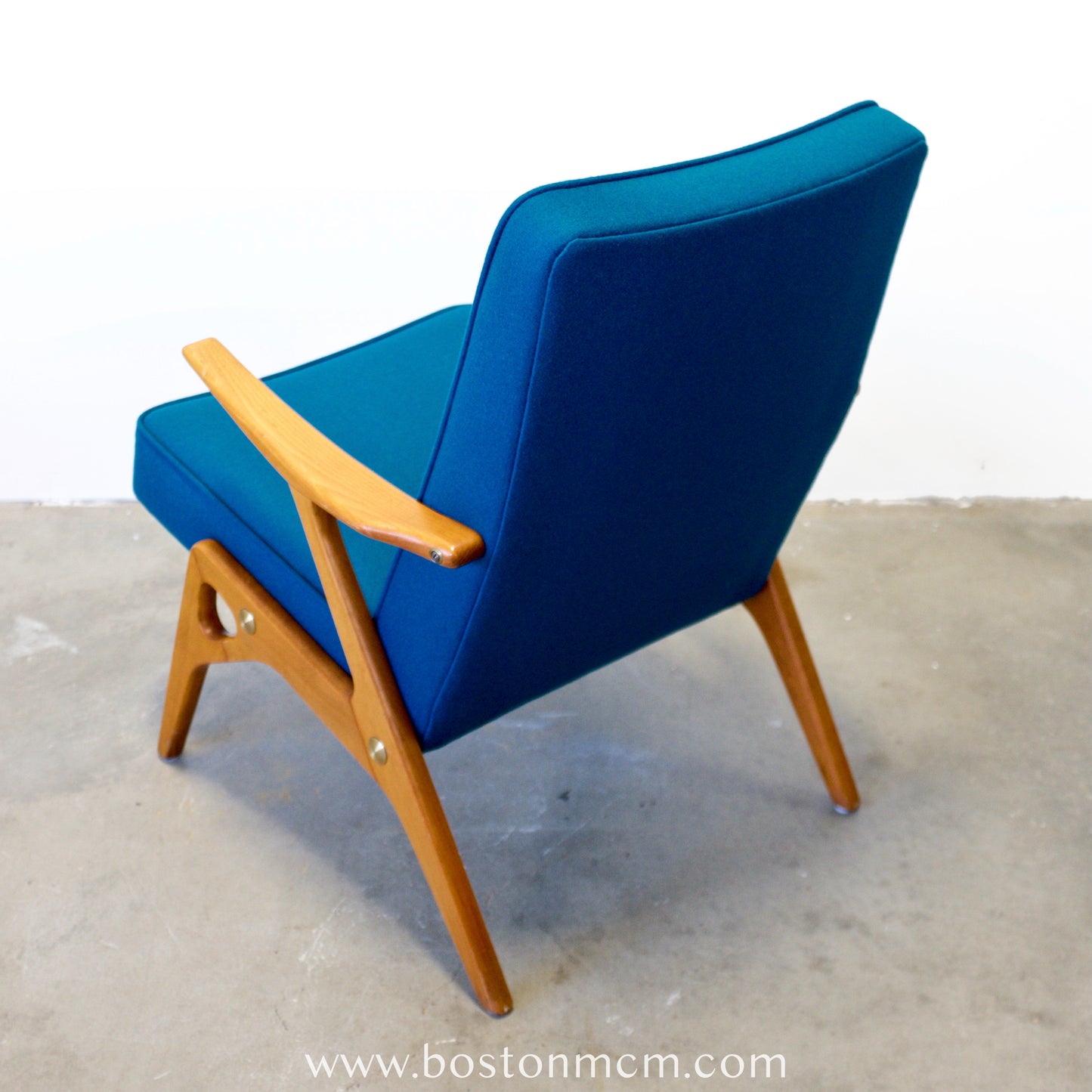 Bröderna Andersson Swedish Teak Armchair Designed by Inge Andersson - #A1502