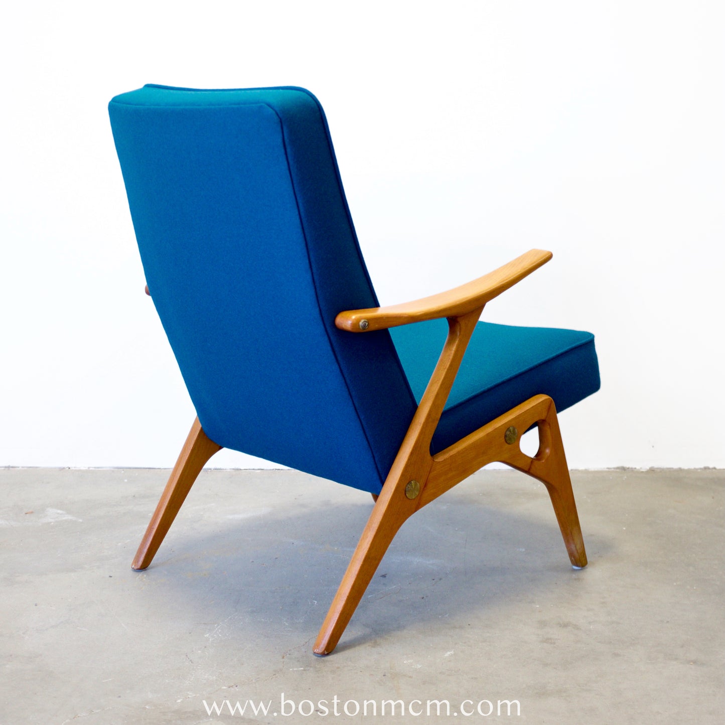 Bröderna Andersson Swedish Teak Armchair Designed by Inge Andersson - #A1502
