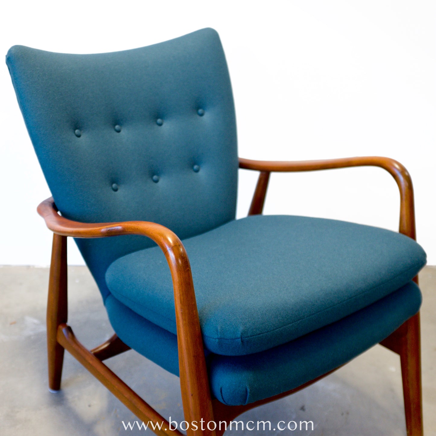 Model MS4 Teak Armchair by Madsen & Schubell - #A1525