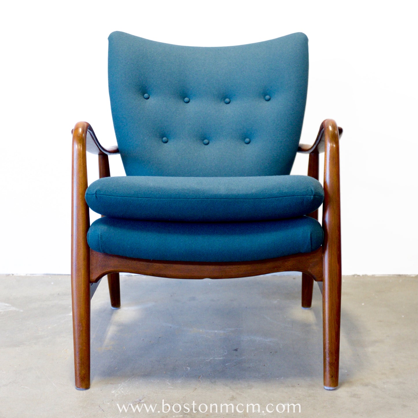 Model MS4 Teak Armchair by Madsen & Schubell - #A1525