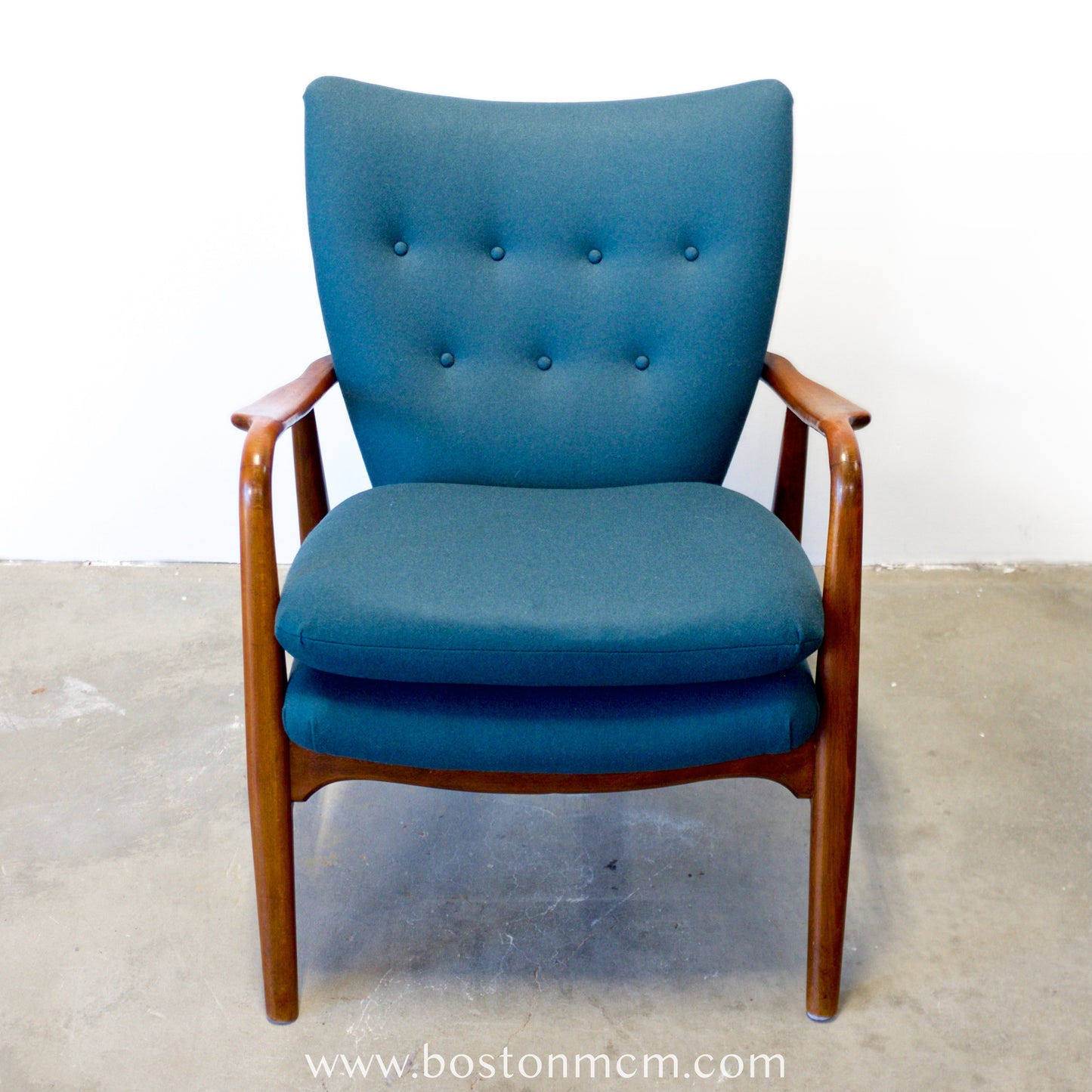 Model MS4 Teak Armchair by Madsen & Schubell - #A1525