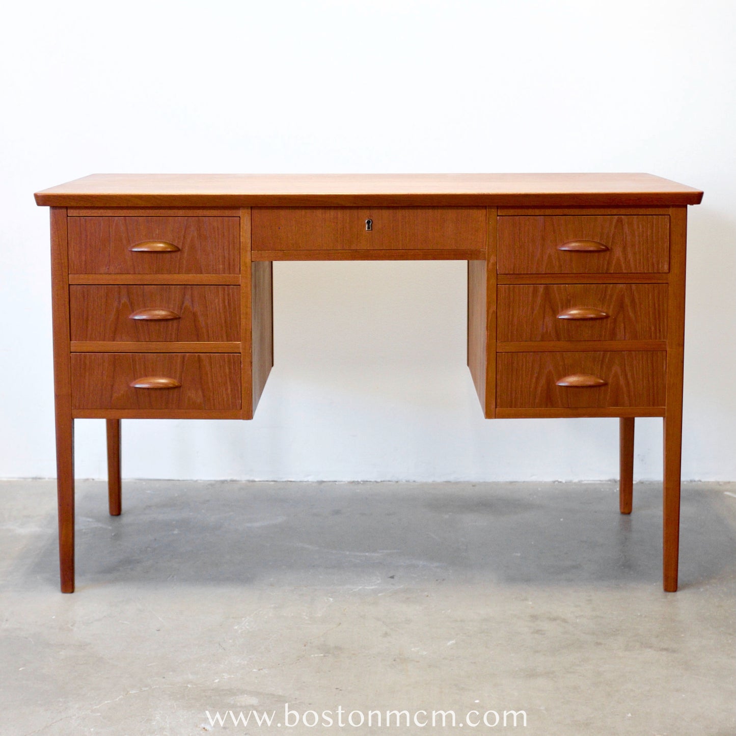 Danish Teak Desk - #A1763