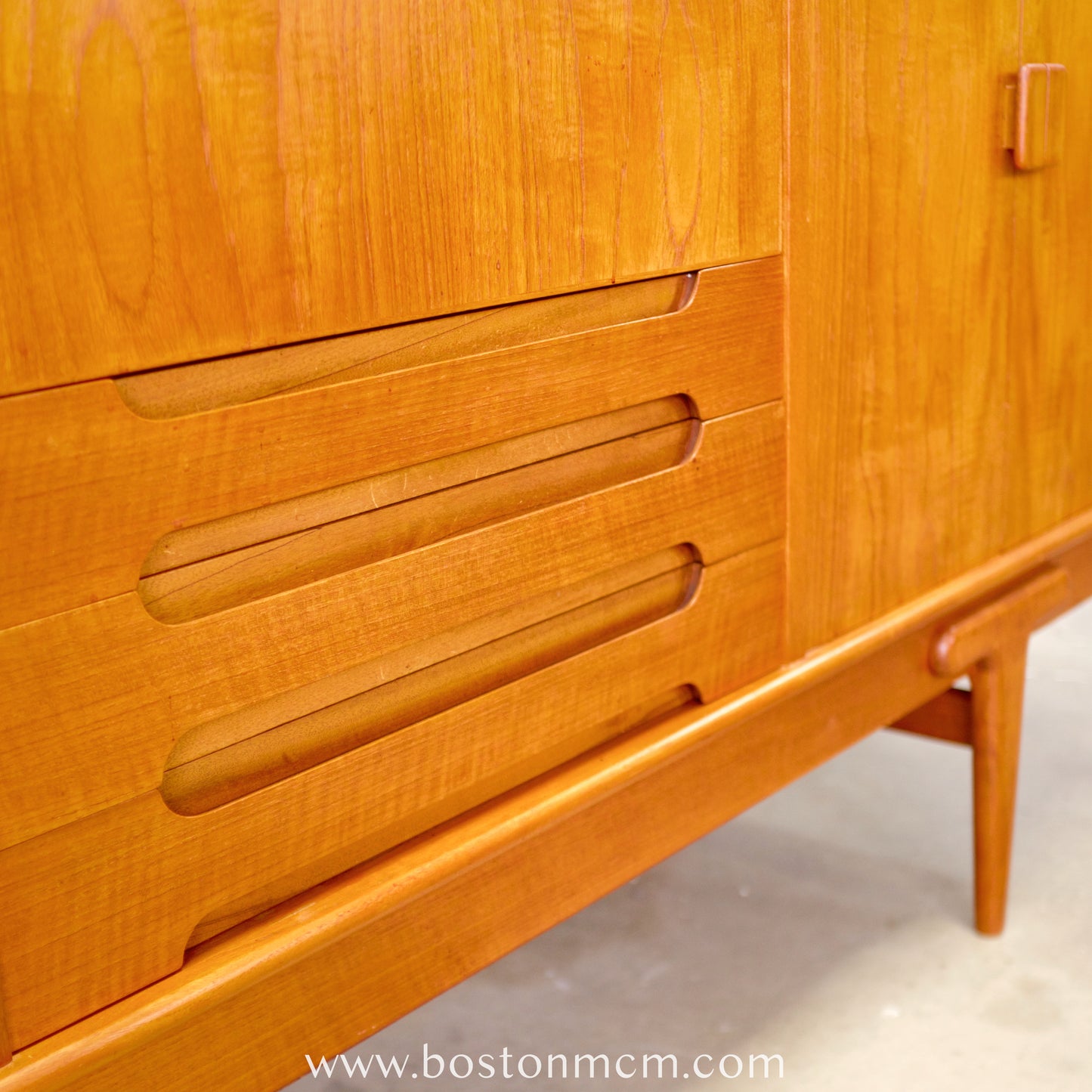 Ivan Gern Møbelfabrik Model #82 Tall Sideboard / Highboard Designed by Ejvind A. Johansson - #A1801