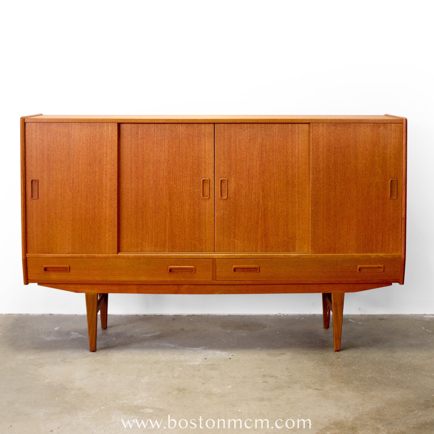 Westergaards Møbelfabrik Teak  Model #29 Tall Sideboard / Highboard Attributed to Børge Dam - #A1788