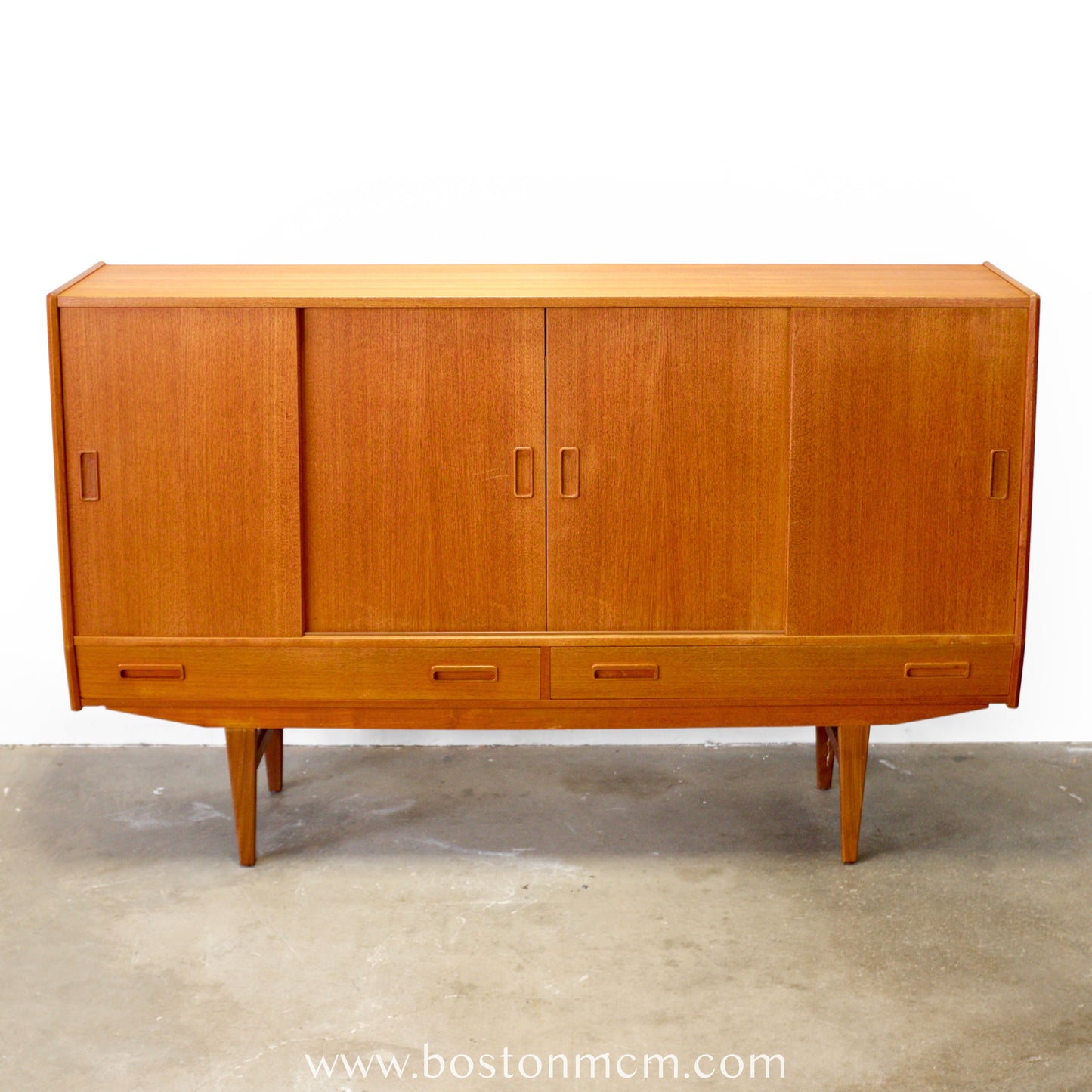 Westergaards Møbelfabrik Teak  Model #29 Tall Sideboard / Highboard Attributed to Børge Dam - #A1788