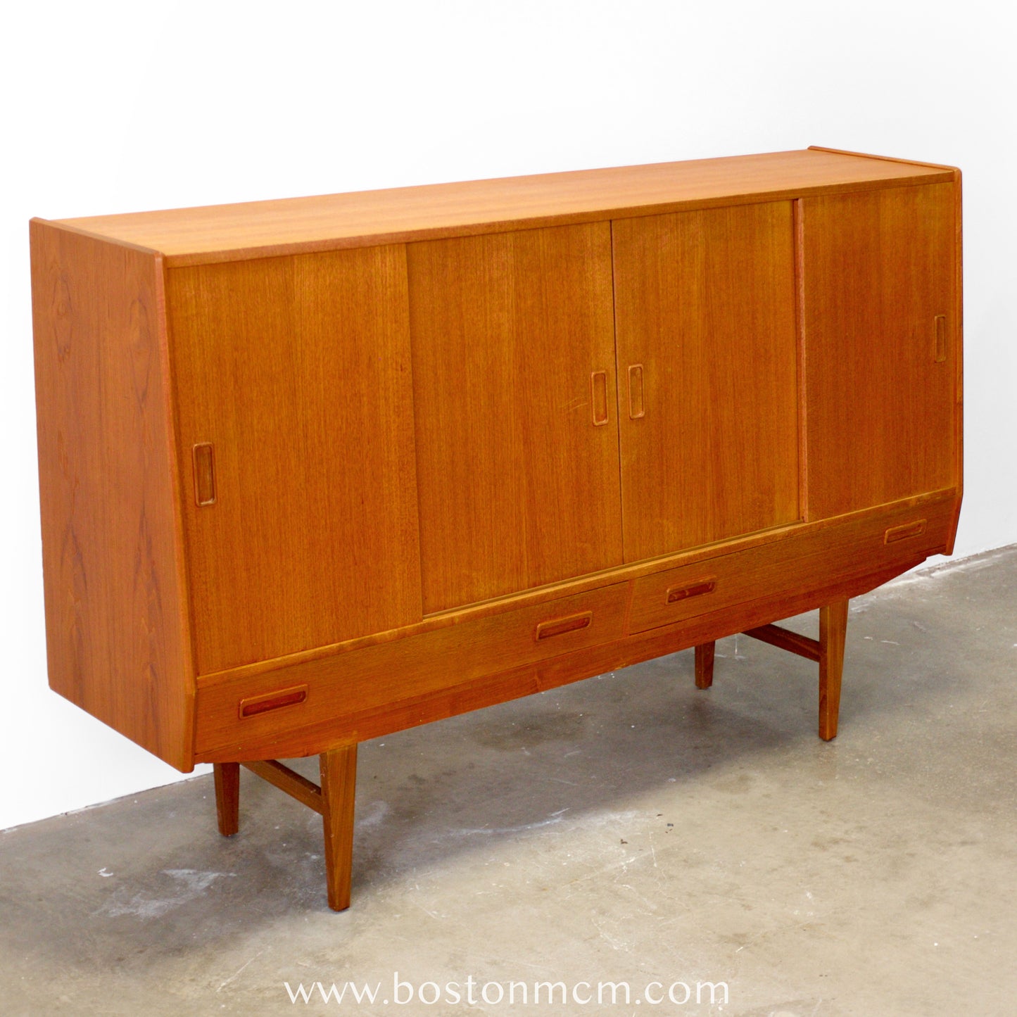 Westergaards Møbelfabrik Teak  Model #29 Tall Sideboard / Highboard Attributed to Børge Dam - #A1788