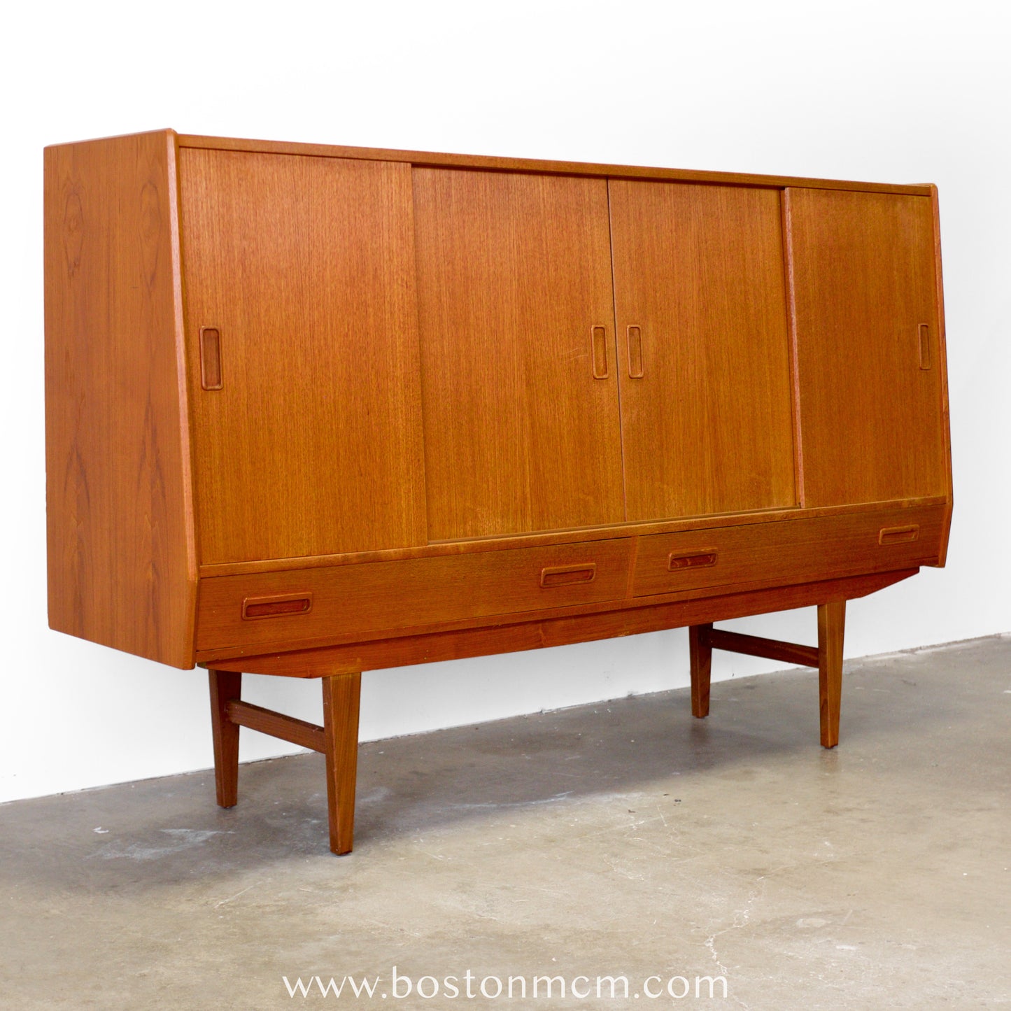 Westergaards Møbelfabrik Teak  Model #29 Tall Sideboard / Highboard Attributed to Børge Dam - #A1788
