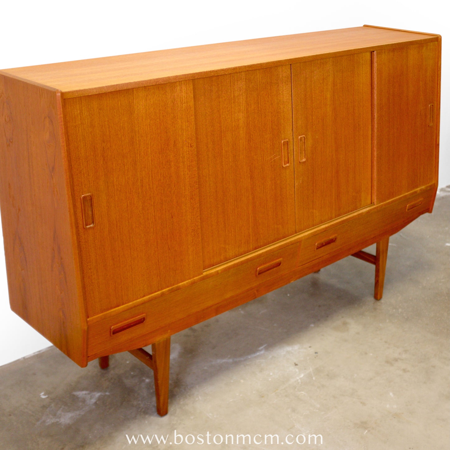 Westergaards Møbelfabrik Teak  Model #29 Tall Sideboard / Highboard Attributed to Børge Dam - #A1788
