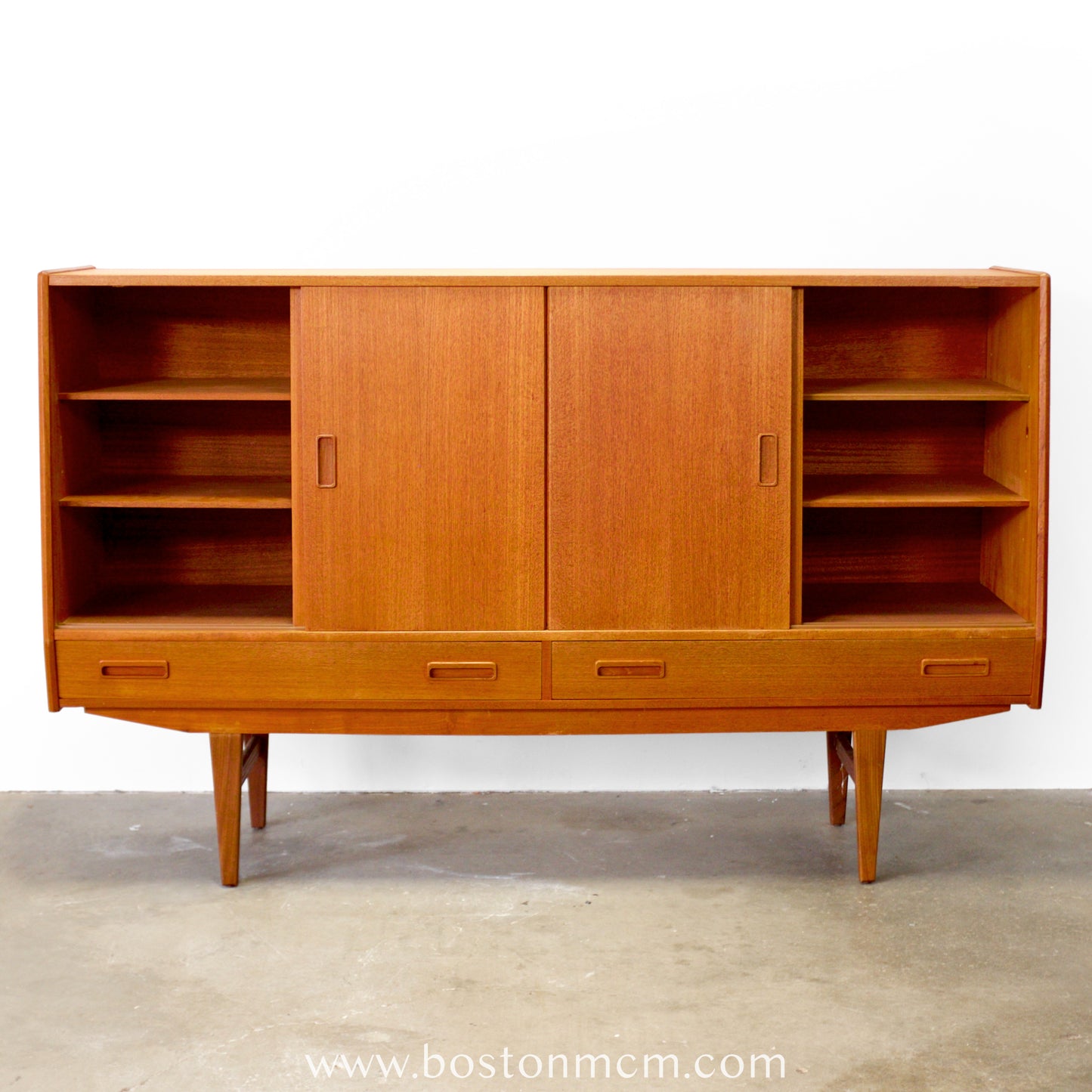 Westergaards Møbelfabrik Teak  Model #29 Tall Sideboard / Highboard Attributed to Børge Dam - #A1788