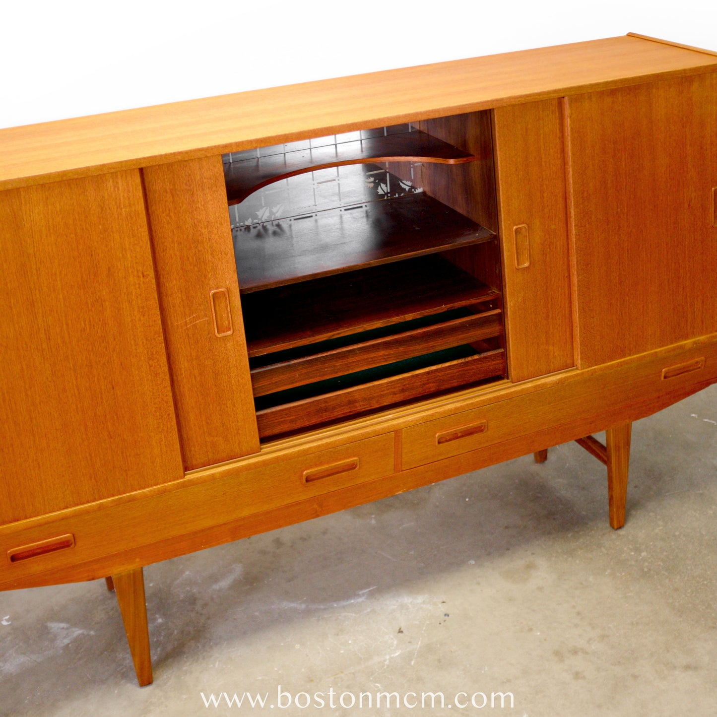 Westergaards Møbelfabrik Teak  Model #29 Tall Sideboard / Highboard Attributed to Børge Dam - #A1788