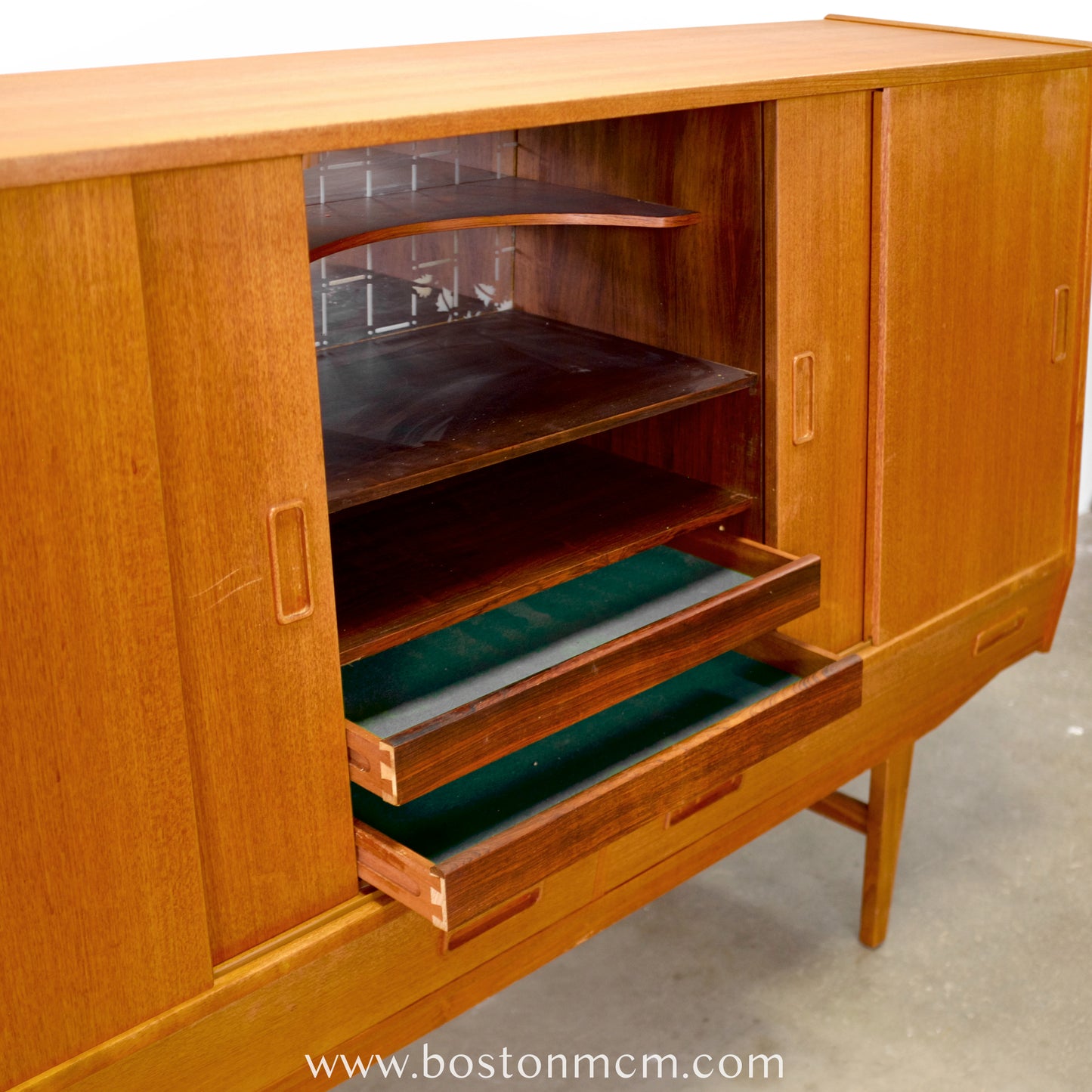 Westergaards Møbelfabrik Teak  Model #29 Tall Sideboard / Highboard Attributed to Børge Dam - #A1788