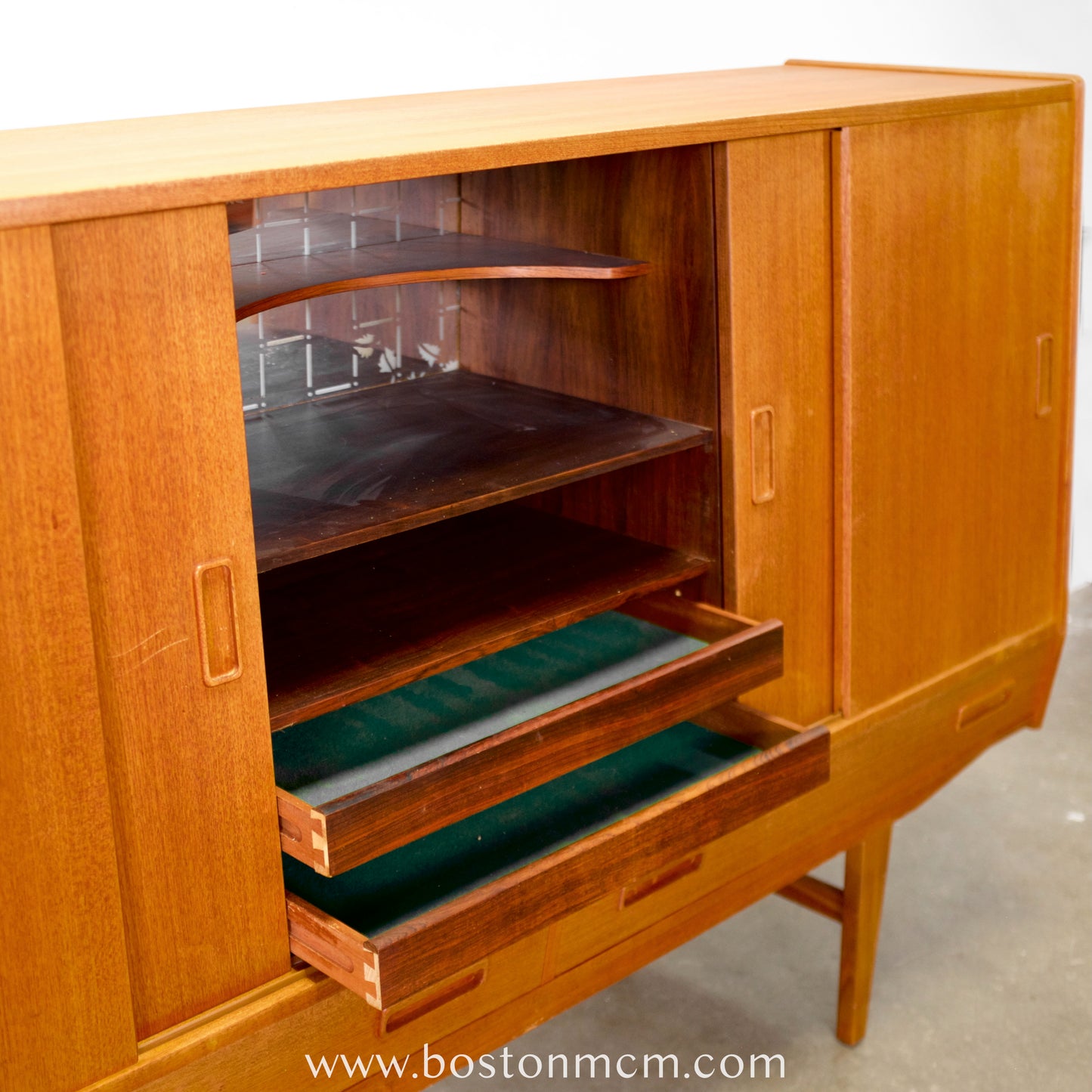 Westergaards Møbelfabrik Teak  Model #29 Tall Sideboard / Highboard Attributed to Børge Dam - #A1788