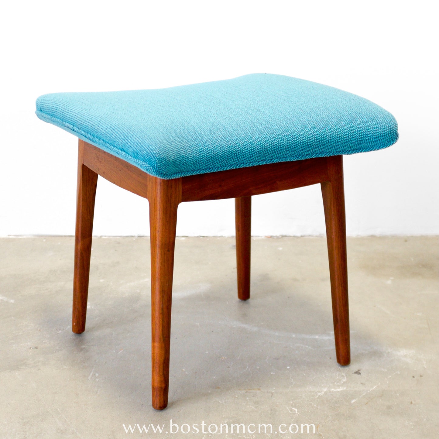 Drexel Declaration Walnut Vanity Stool - #A1114