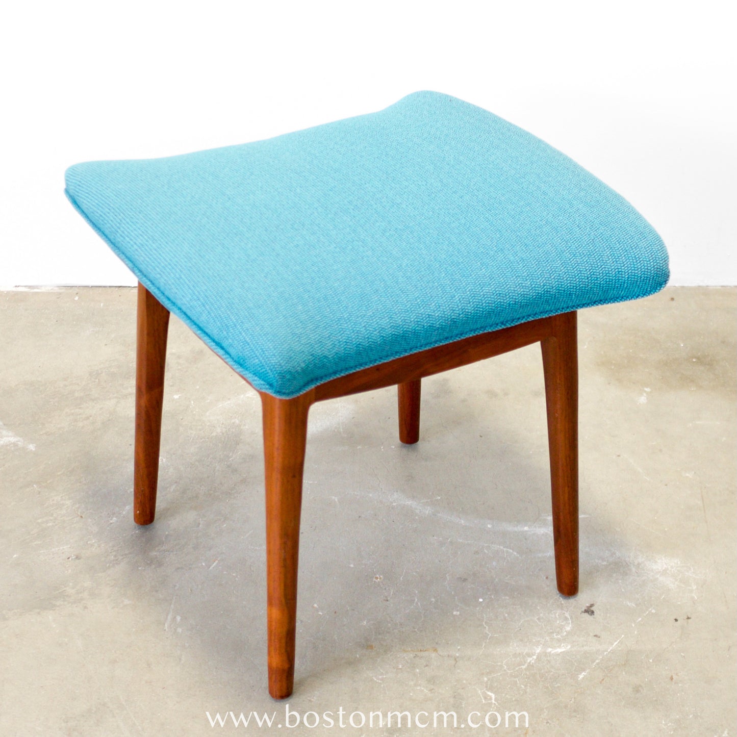 Drexel Declaration Walnut Vanity Stool - #A1114