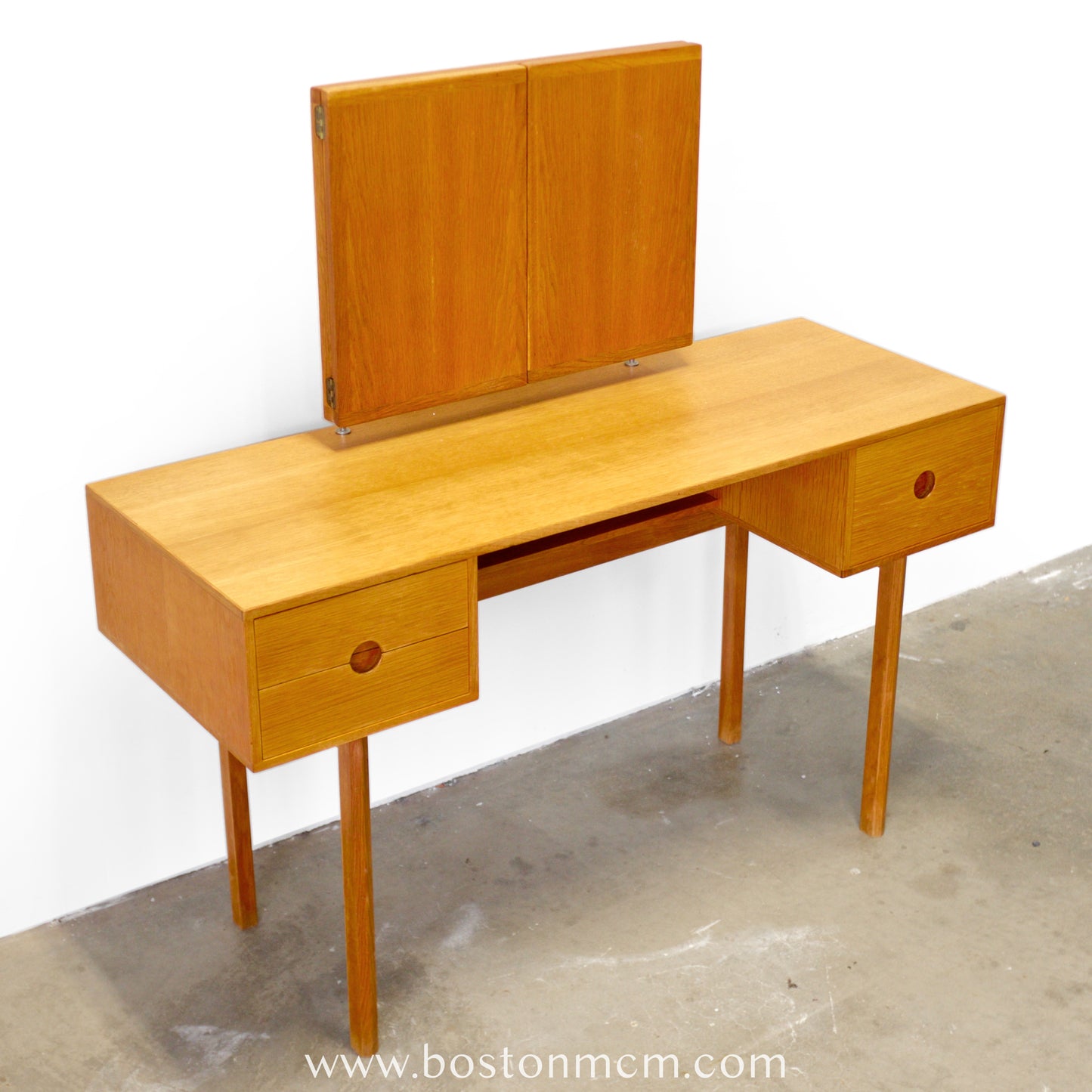 Aksel Kjersgaard Model #40 Vanity with Mirror Designed by Kai Kristiansen - #A1583