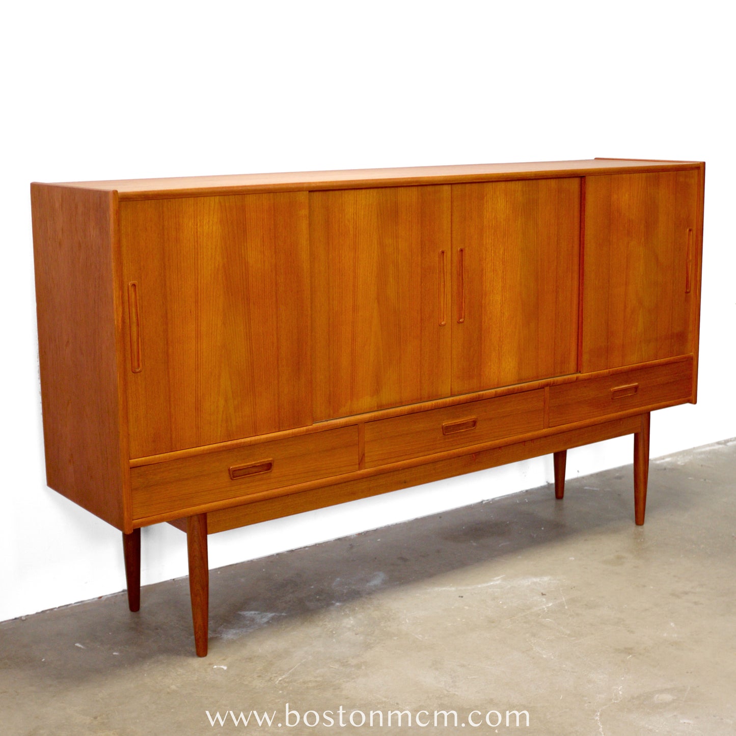 Danish Teak Tall Sideboard / Highboard - #A1804