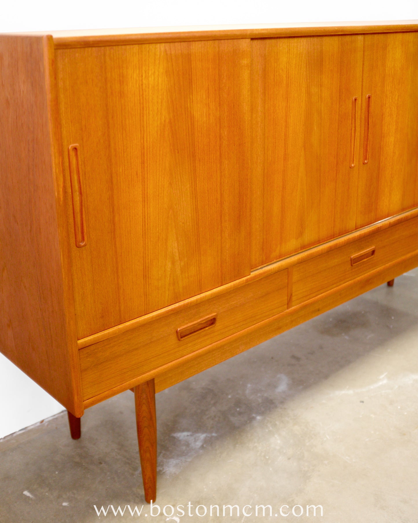 Danish Teak Tall Sideboard / Highboard - #A1804