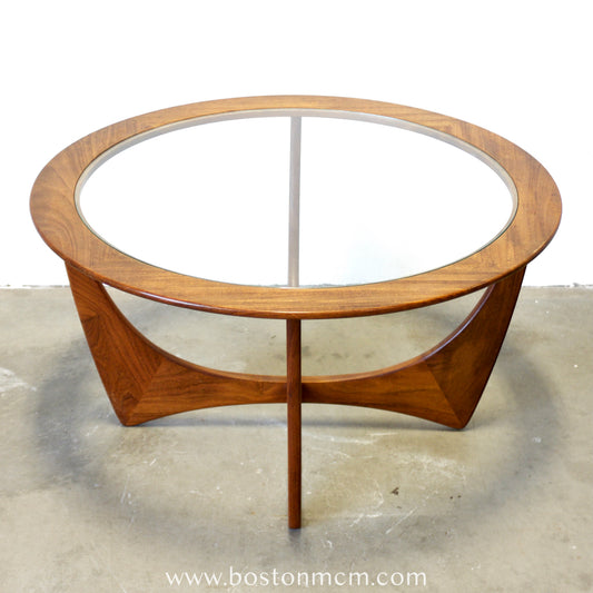 G-Plan "Fresco" AKA "Astro" Round Teak Coffee Table - #B88