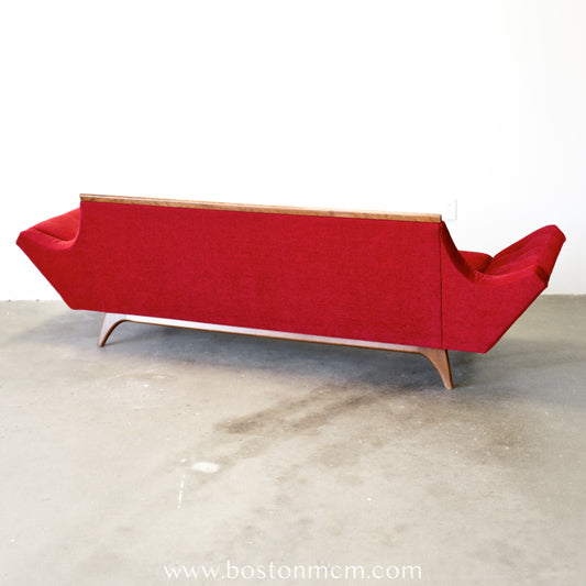 Rowe Furniture Gondola Couch / Sofa in the style of Adrian Pearsall - #A600