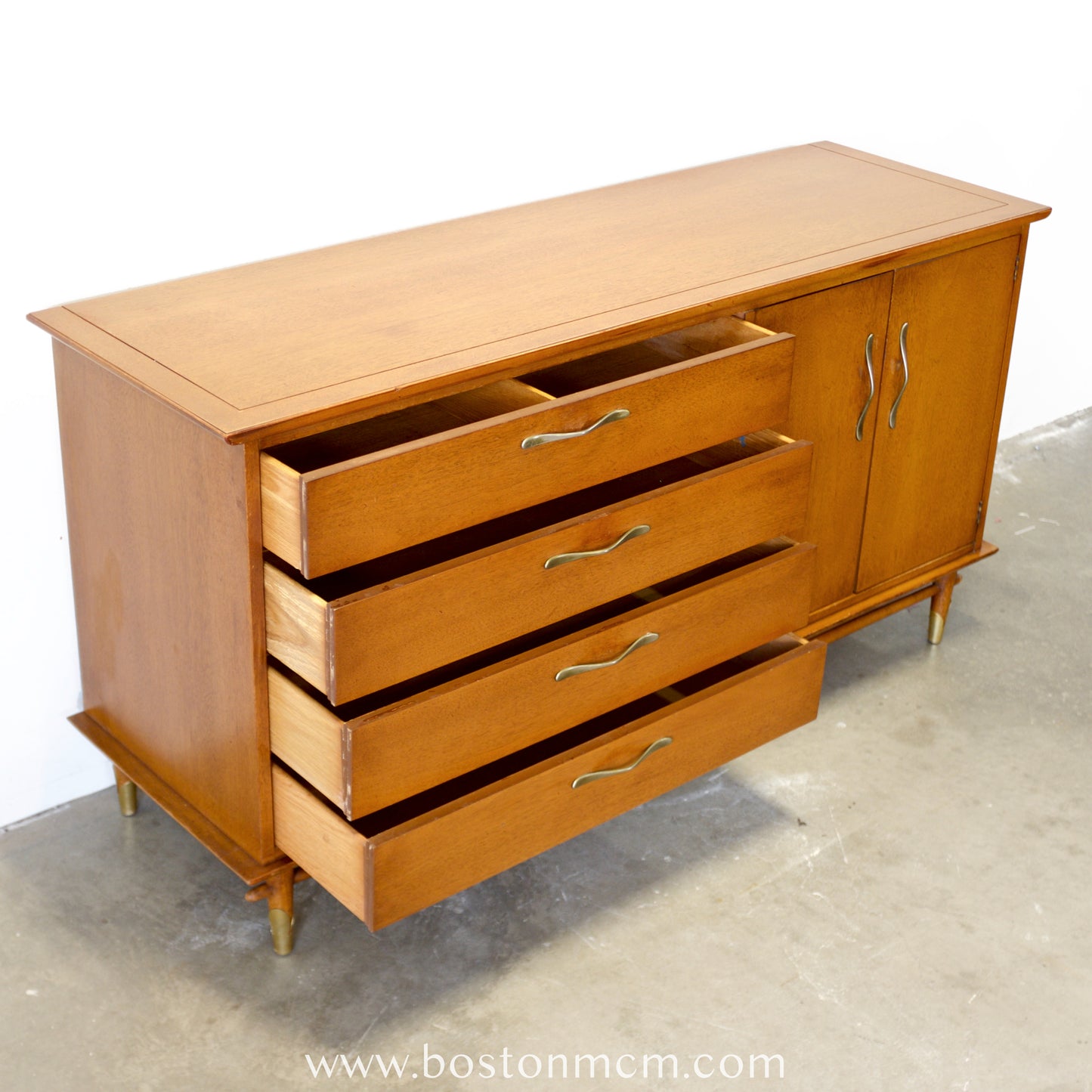 Lane Furniture Walnut "Copenhagen" Sideboard - #A1831