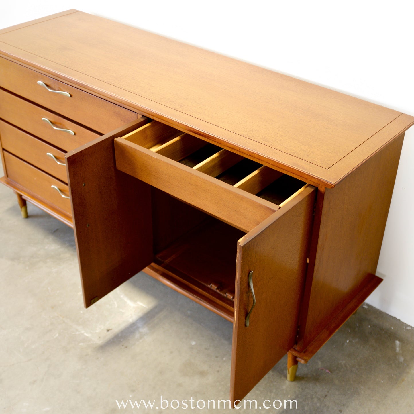 Lane Furniture Walnut "Copenhagen" Sideboard - #A1831