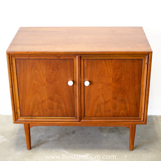 Drexel "Declaration" Walnut Record Cabinet - #A2203