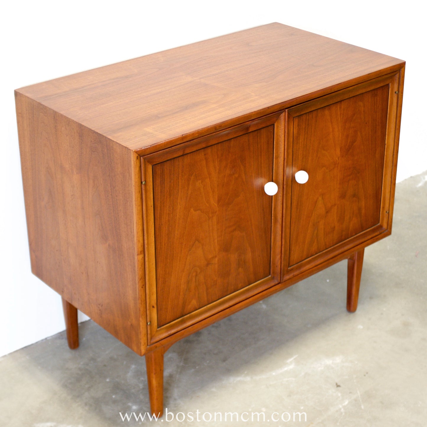 Drexel "Declaration" Walnut Record Cabinet - #A2203