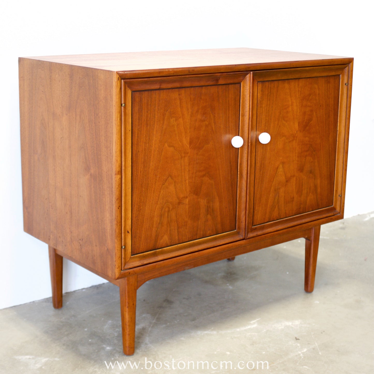 Drexel "Declaration" Walnut Record Cabinet - #A2203