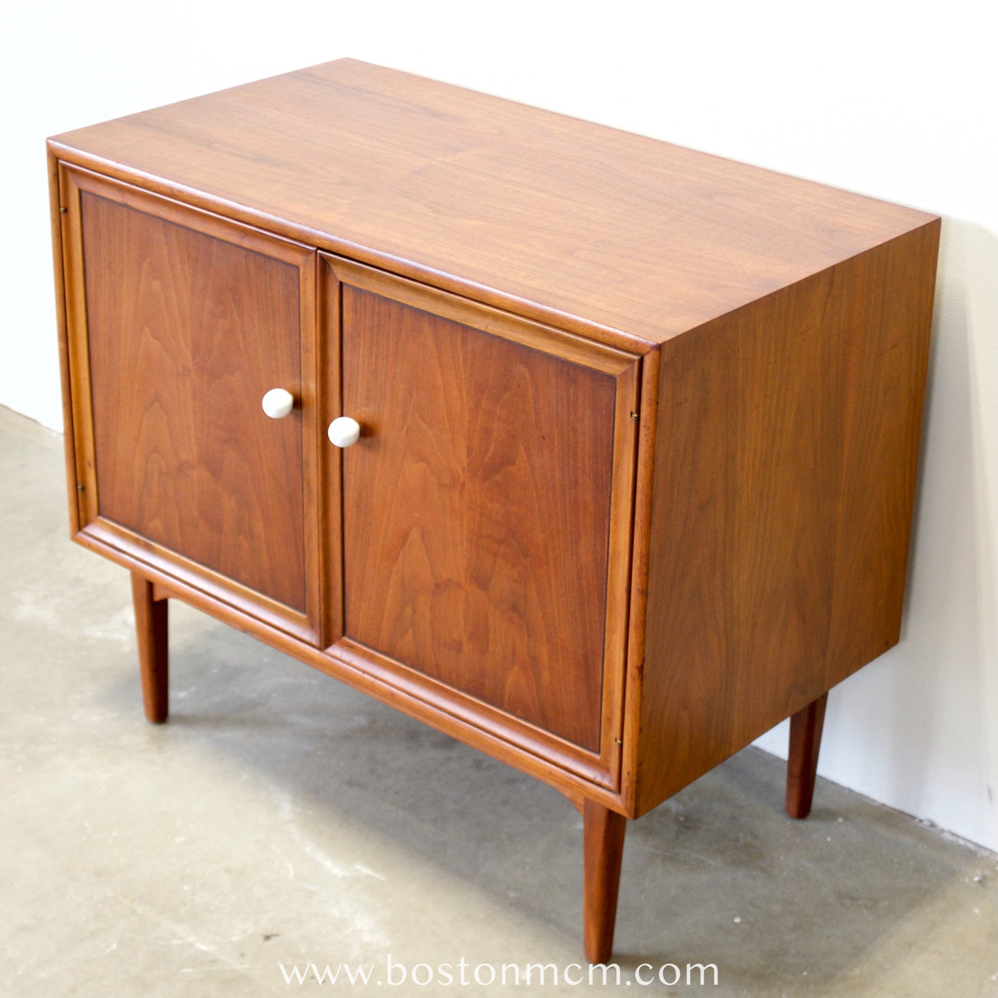 Drexel "Declaration" Walnut Record Cabinet - #A2203