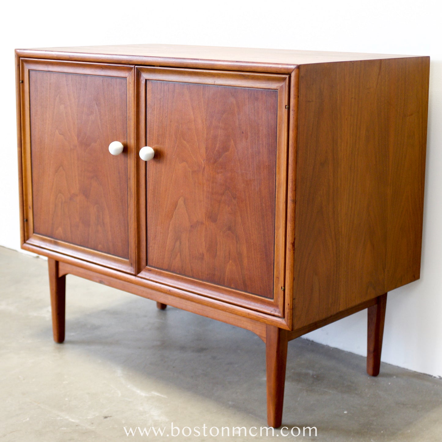 Drexel "Declaration" Walnut Record Cabinet - #A2203