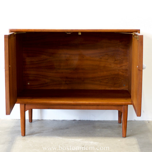 Drexel "Declaration" Walnut Record Cabinet - #A2203