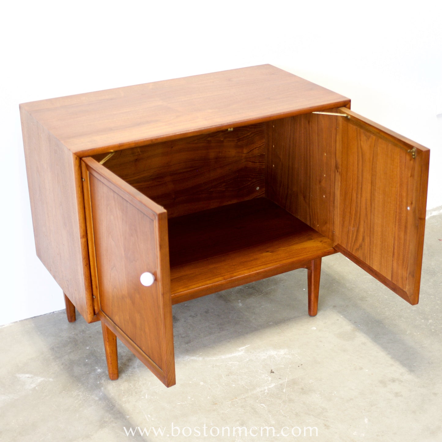 Drexel "Declaration" Walnut Record Cabinet - #A2203