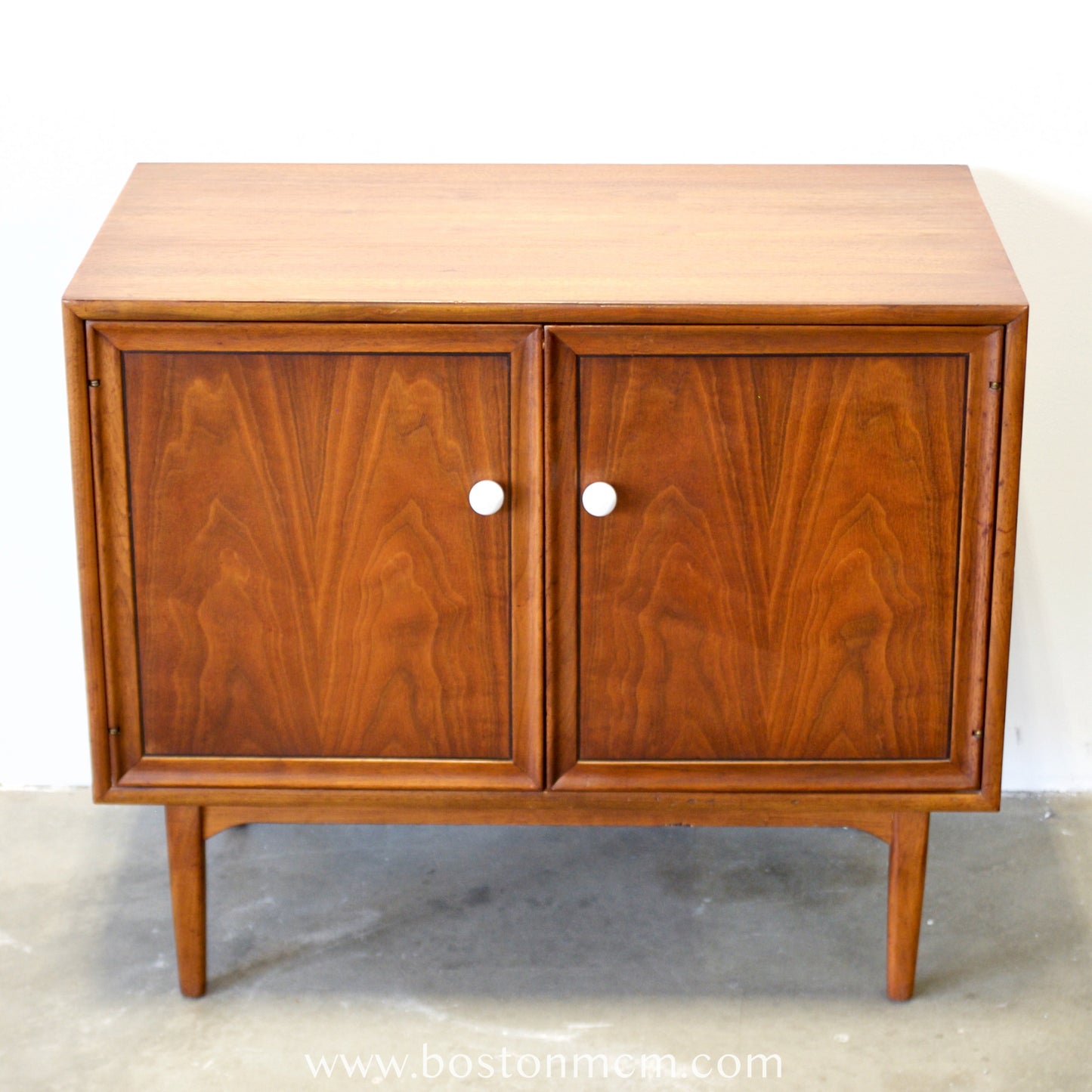Drexel "Declaration" Walnut Record Cabinet - #A2204