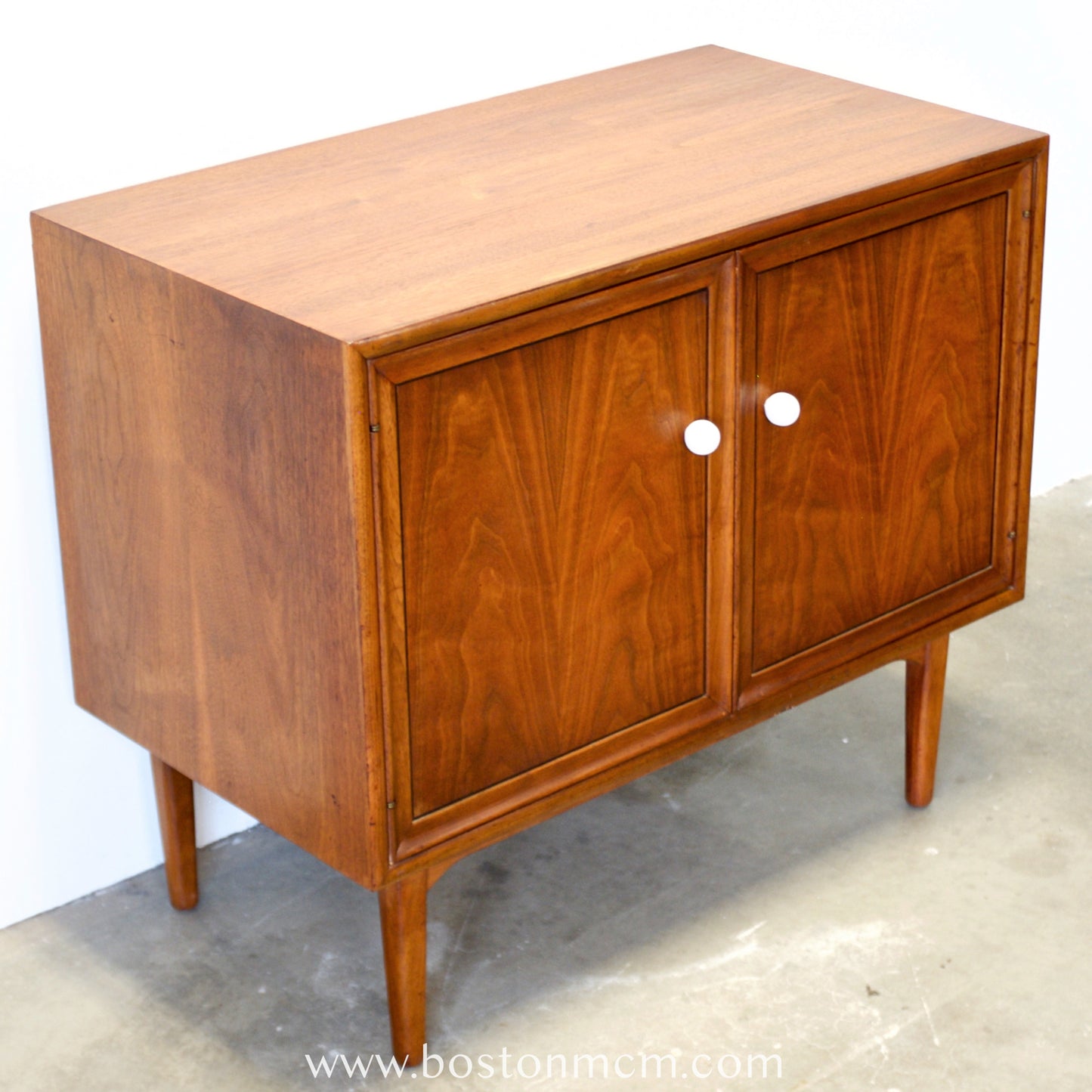 Drexel "Declaration" Walnut Record Cabinet - #A2204