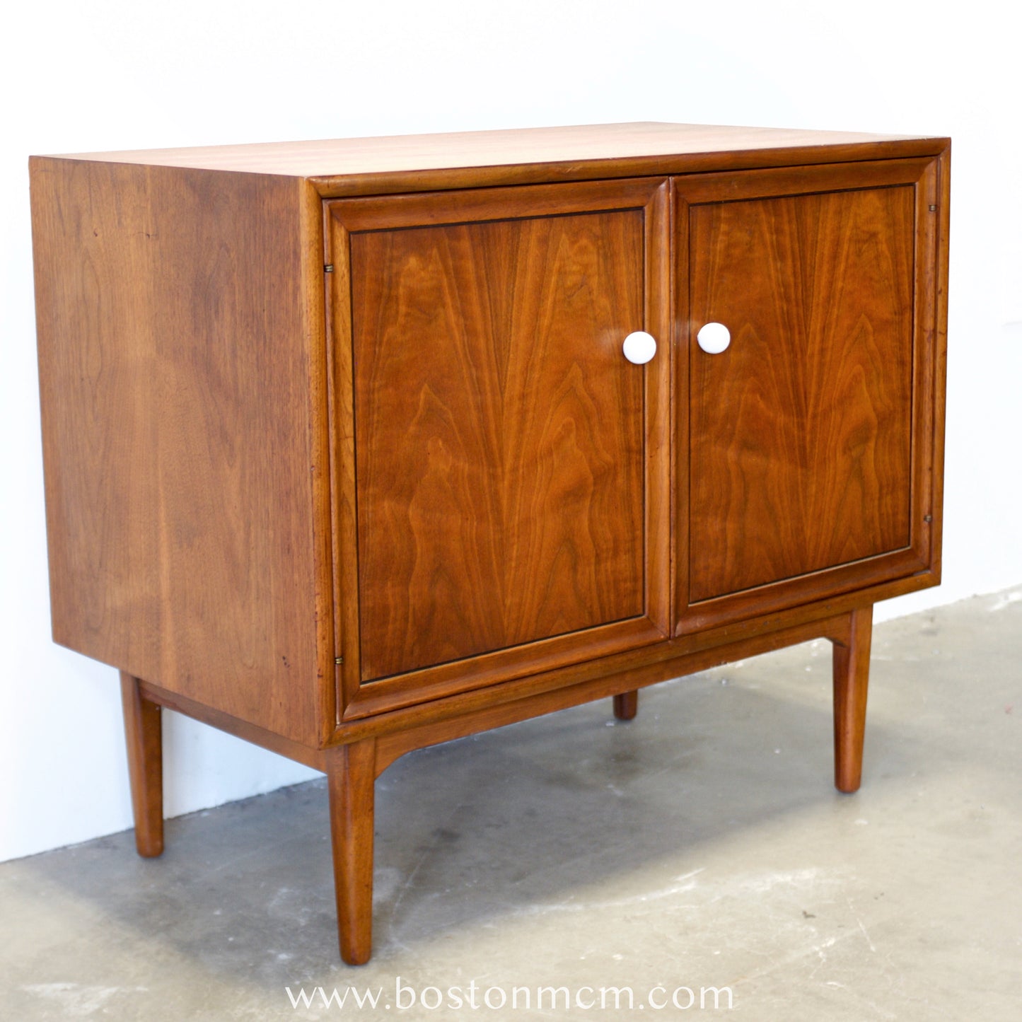 Drexel "Declaration" Walnut Record Cabinet - #A2204