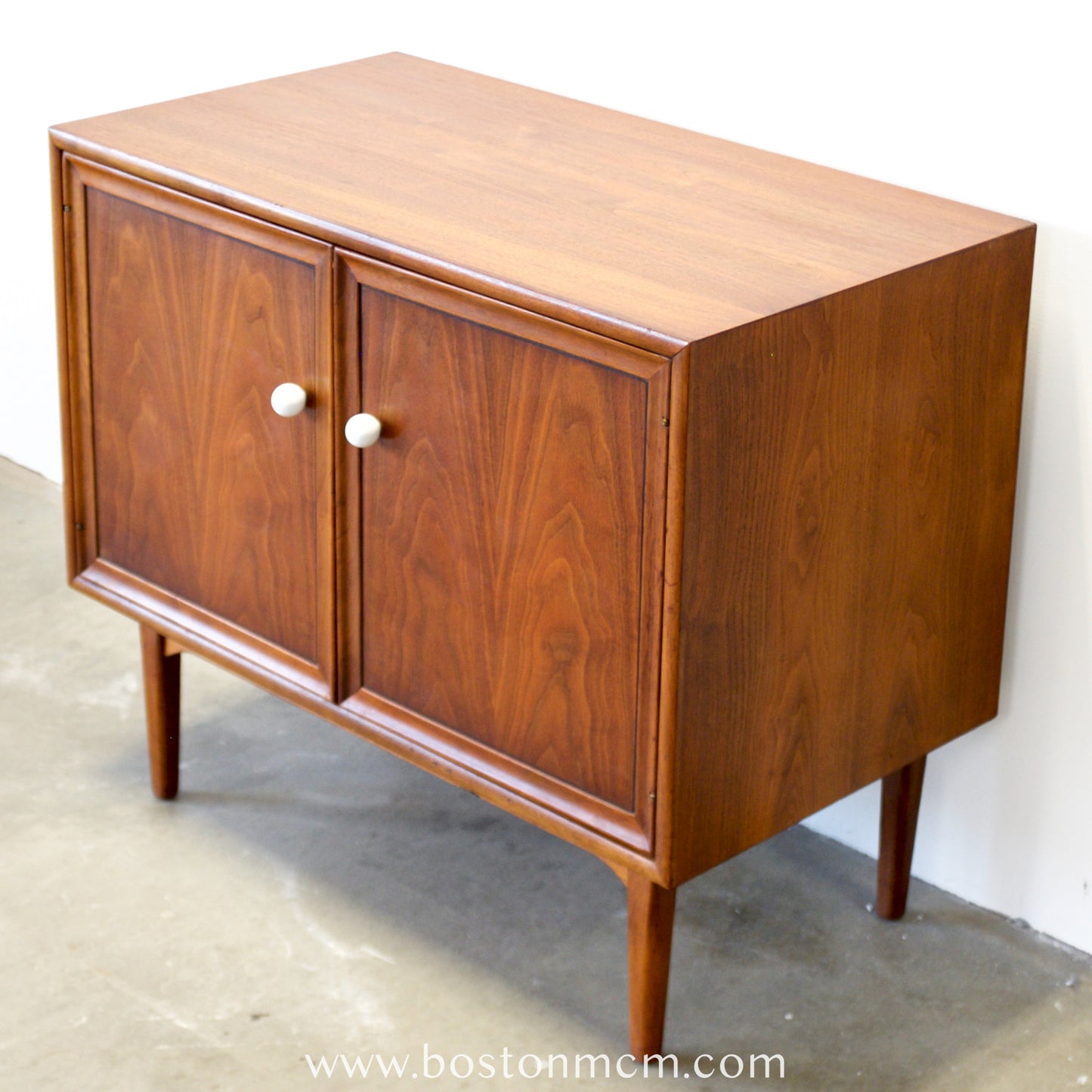 Drexel "Declaration" Walnut Record Cabinet - #A2204