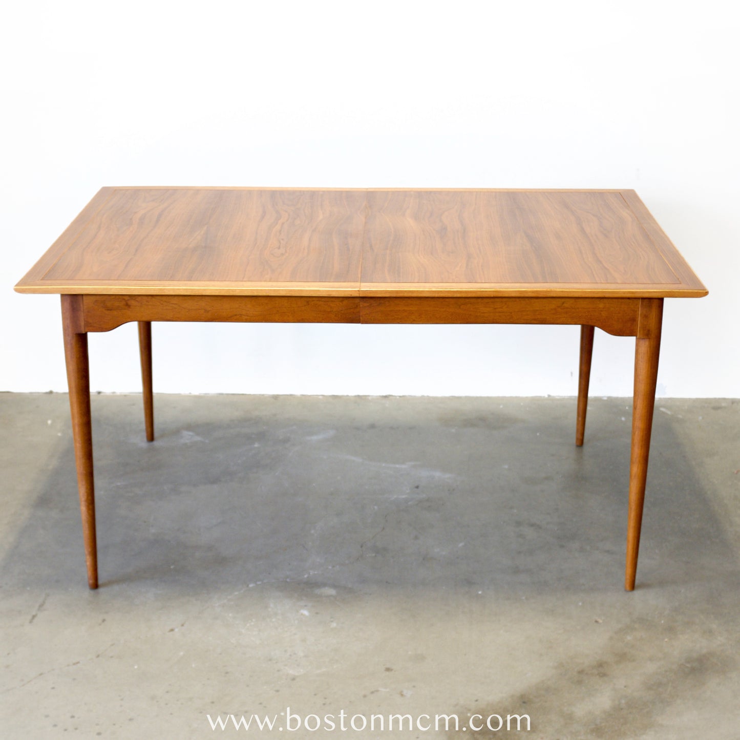 Lane “Copenhagen” Walnut & Ash Dining Table - #A1834
