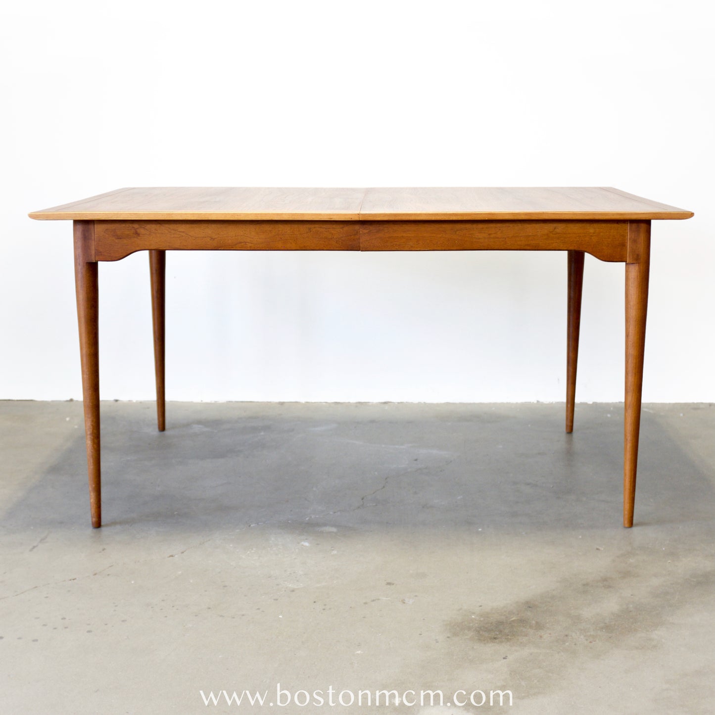 Lane “Copenhagen” Walnut & Ash Dining Table - #A1834