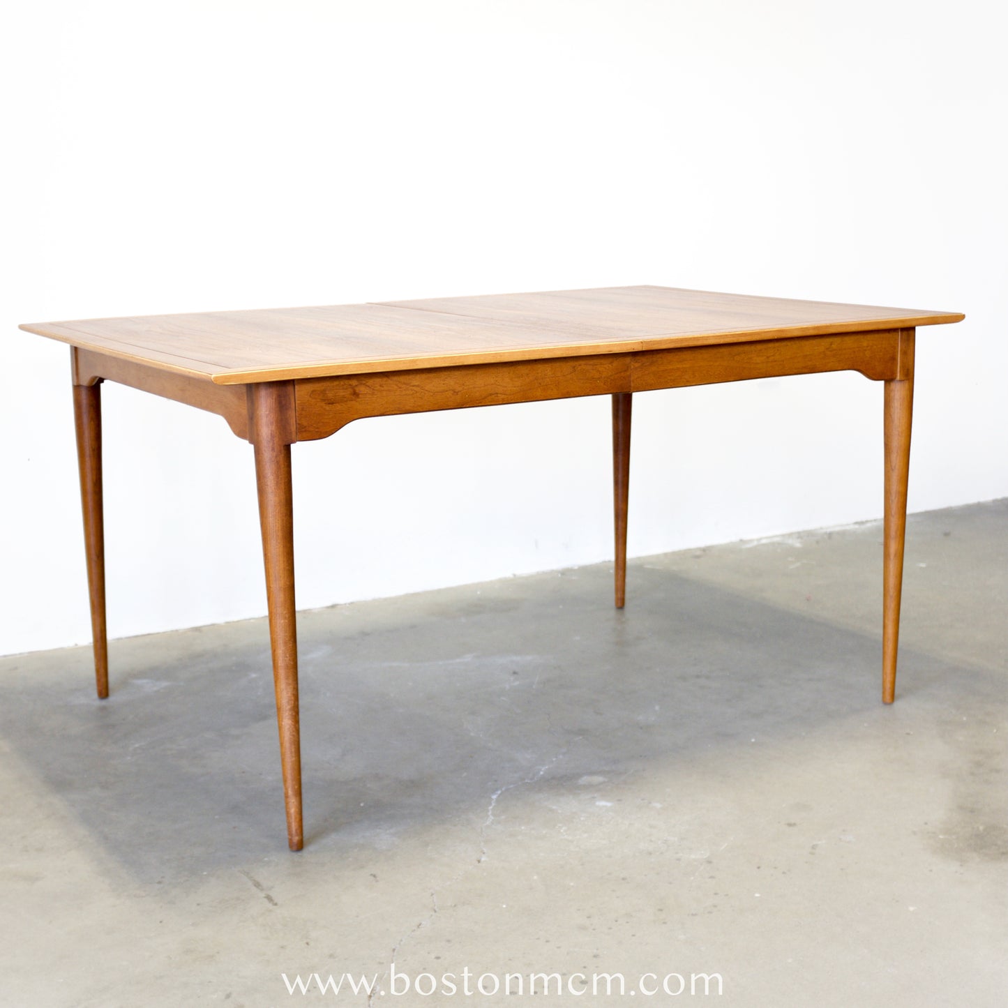 Lane “Copenhagen” Walnut & Ash Dining Table - #A1834