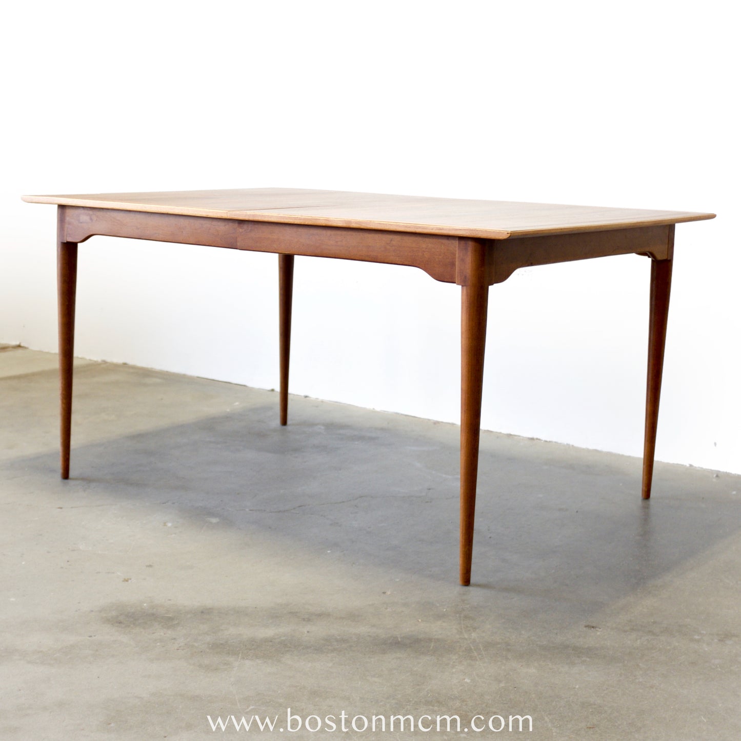 Lane “Copenhagen” Walnut & Ash Dining Table - #A1834