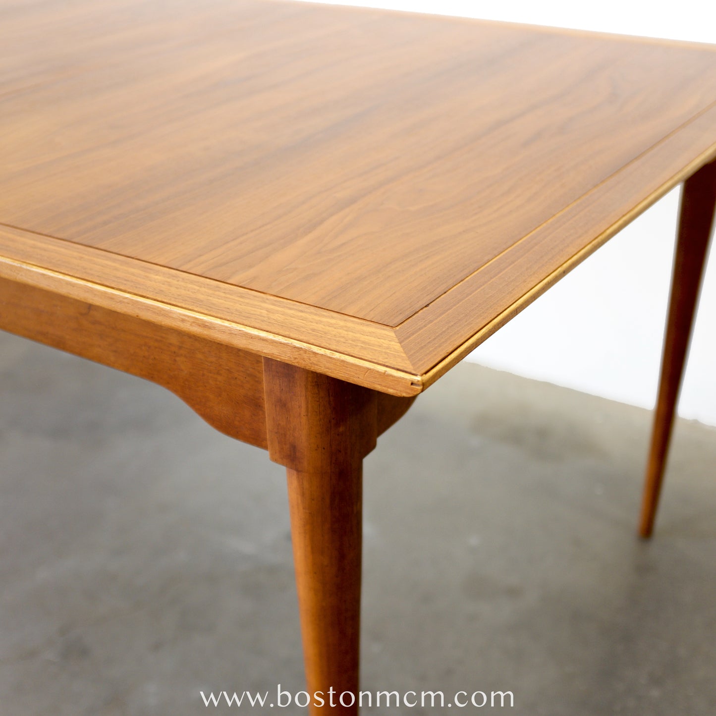 Lane “Copenhagen” Walnut & Ash Dining Table - #A1834