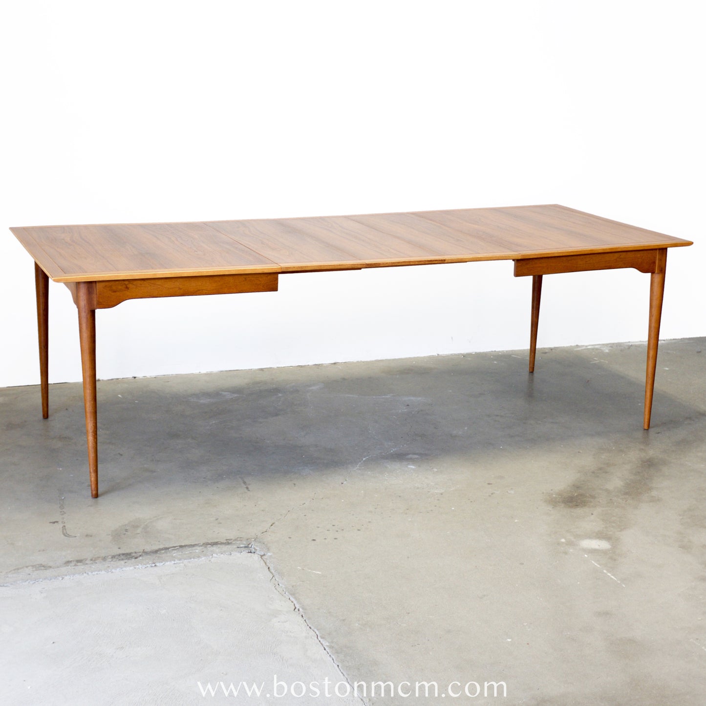 Lane “Copenhagen” Walnut & Ash Dining Table - #A1834