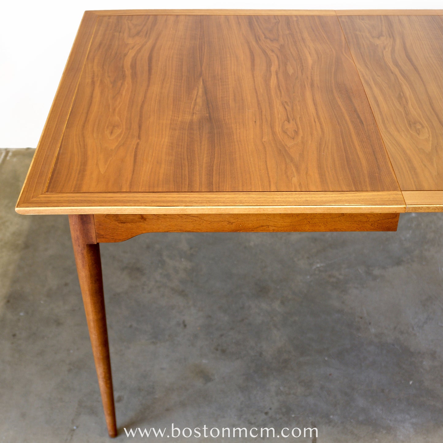 Lane “Copenhagen” Walnut & Ash Dining Table - #A1834