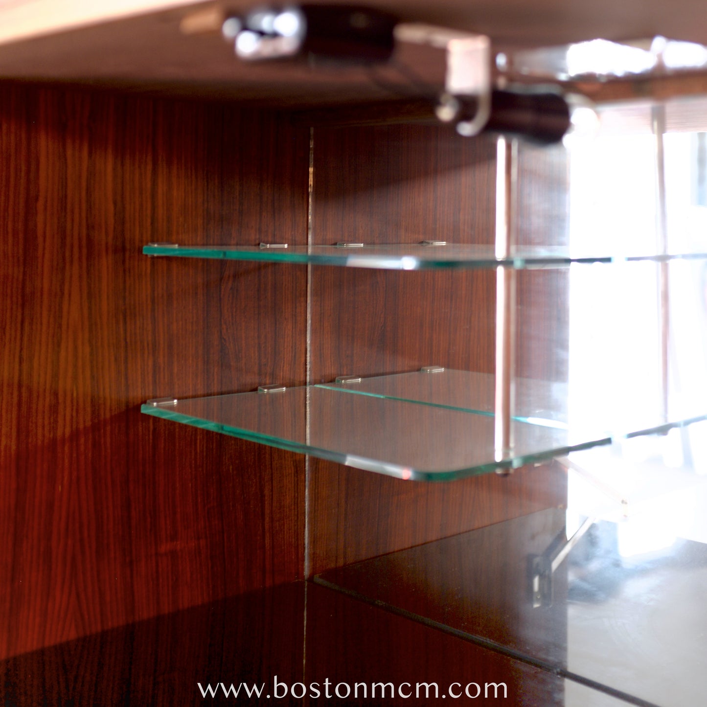 Rosewood Secretary Desk & Bar Cabinet, Likely by Brdr. Larsen Møbelfabrik - #A2224