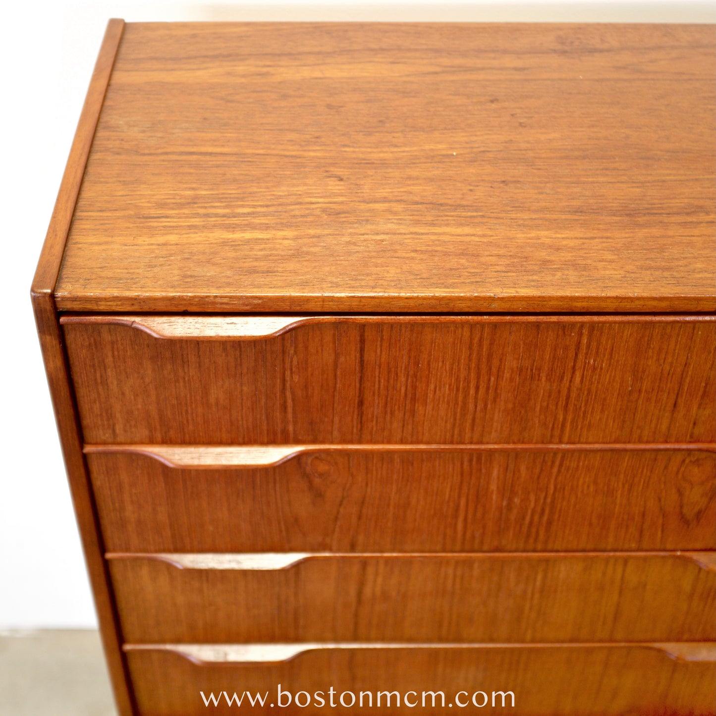 Danish Teak 6 Drawer Dresser - #A1917