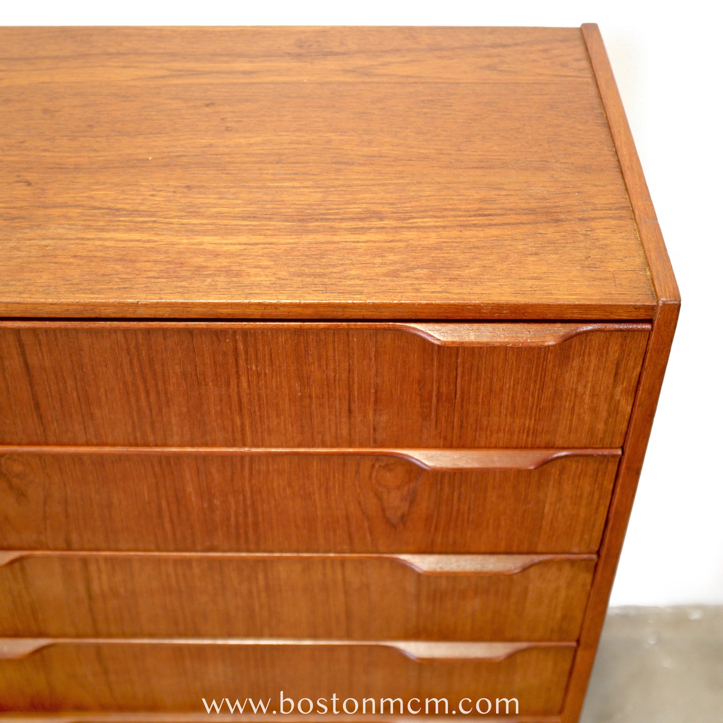 Danish Teak 6 Drawer Dresser - #A1917