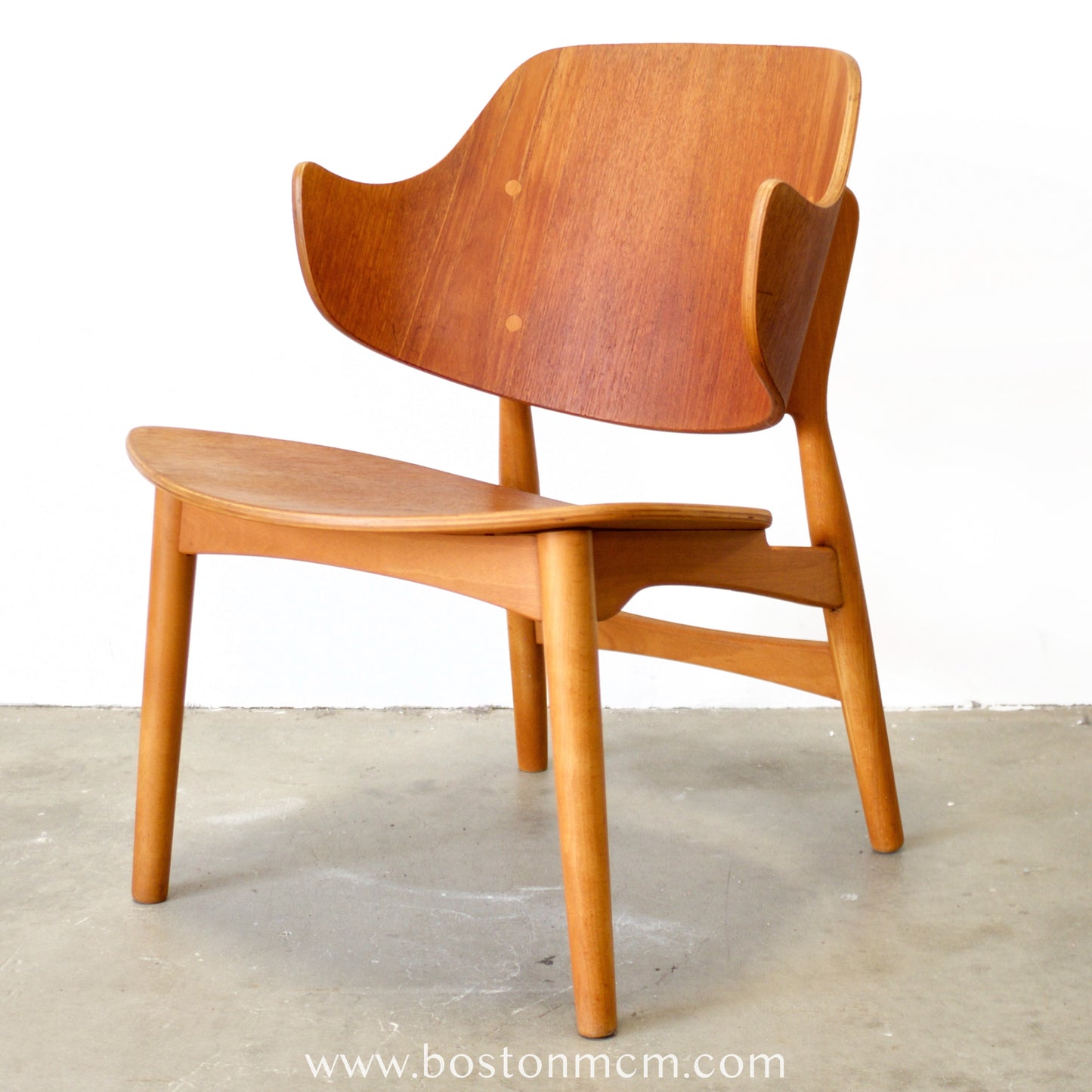 Randers Stolefabrik Model #307 Teak & Beech Chair Designed by Jens Hjorth - #A2151