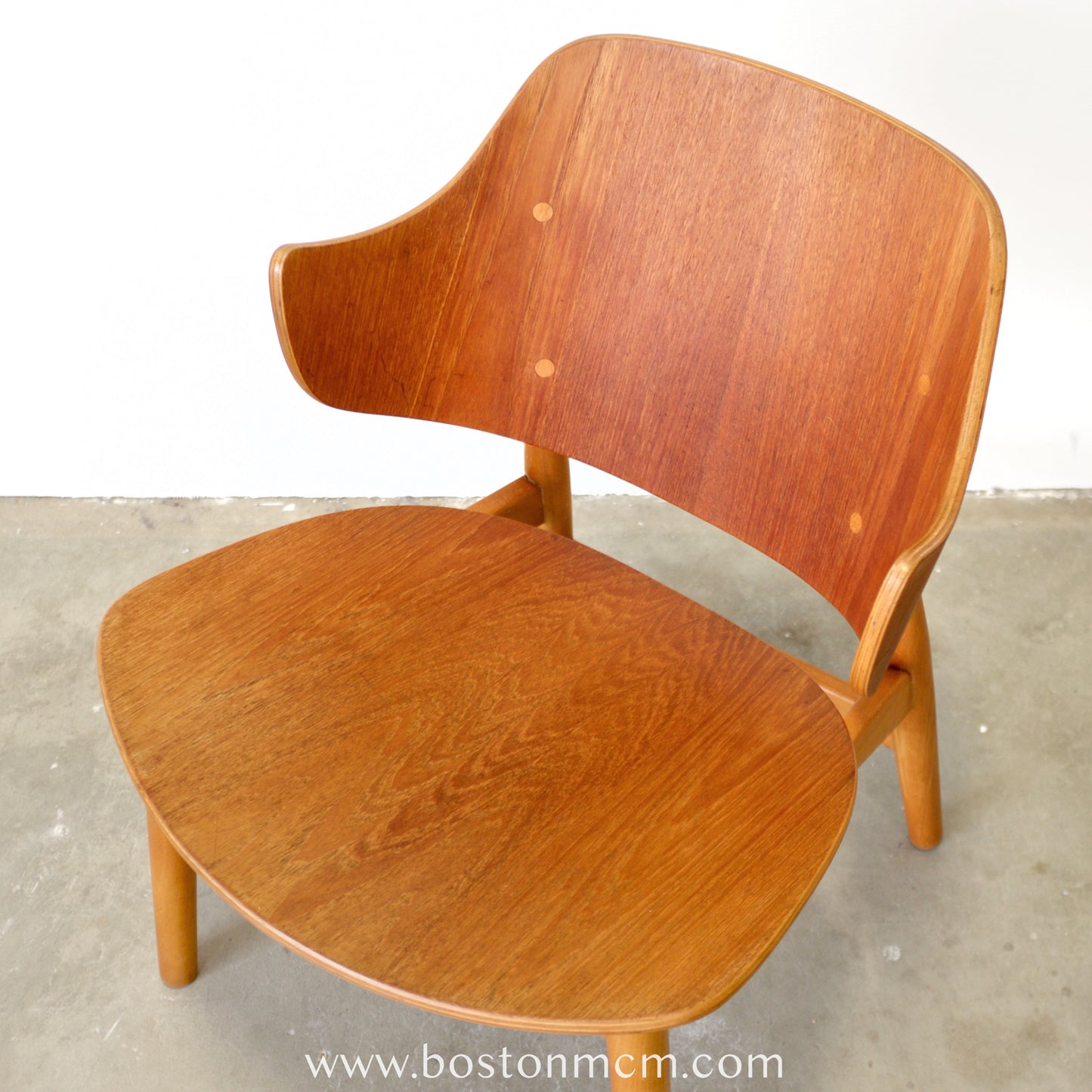 Randers Stolefabrik Model #307 Teak & Beech Chair Designed by Jens Hjorth - #A2151