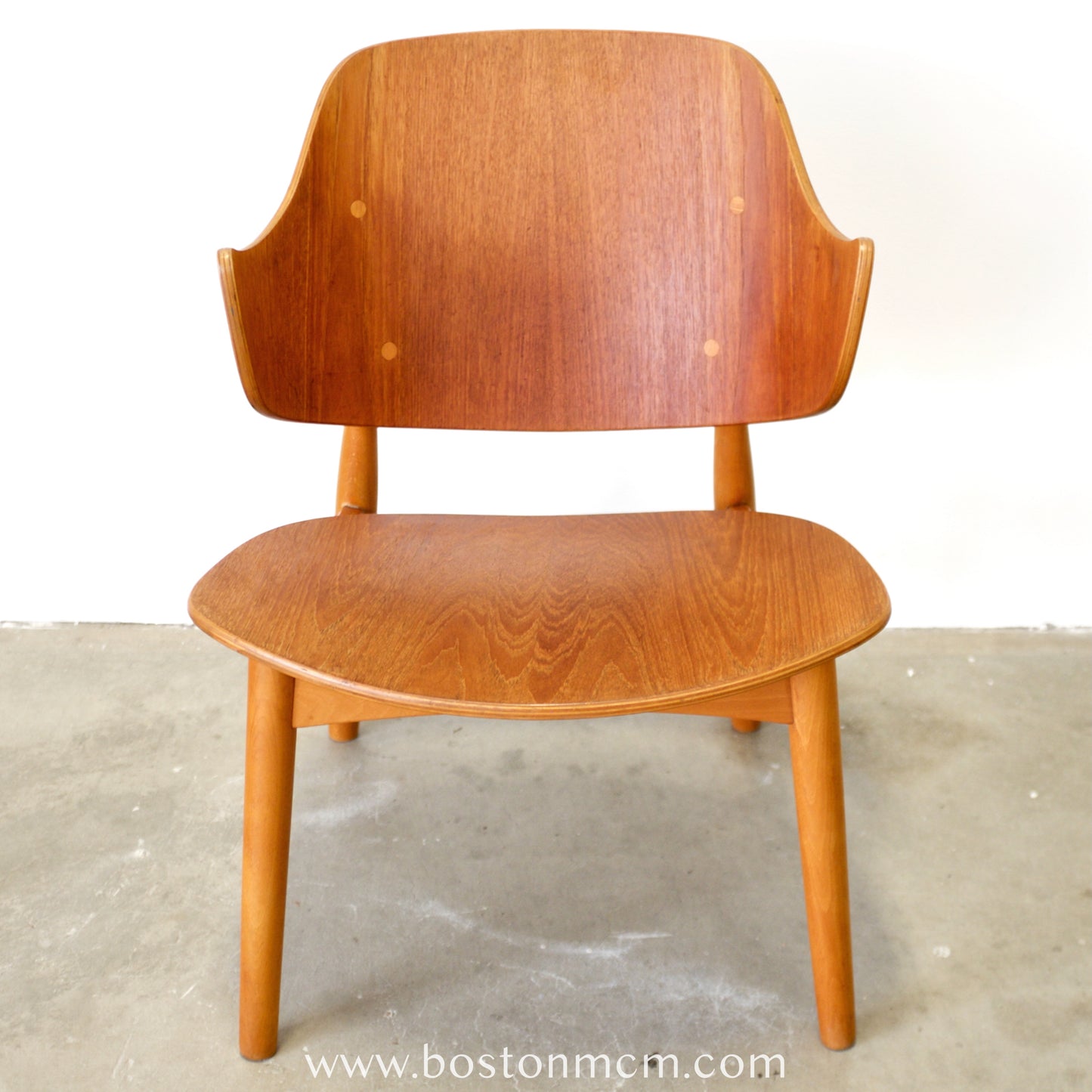 Randers Stolefabrik Model #307 Teak & Beech Chair Designed by Jens Hjorth - #A2151